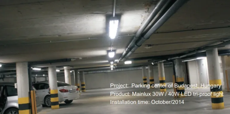 Luces LED Areas Industriales MXTP