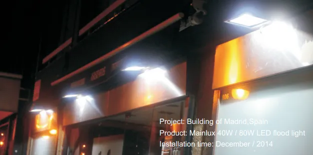 Luces LED para Áreas Difíciles MXFL